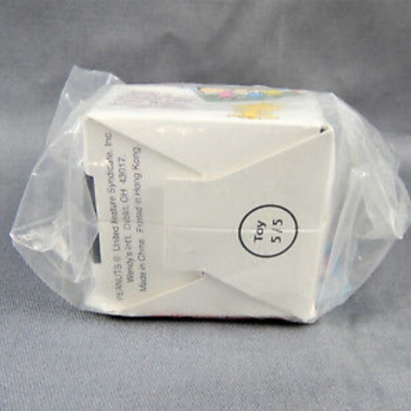 Wendy's Kids Meal Toys Peanuts 50th Anniversary #5 Dog House Puzzle Sealed - Picture 4 of 5